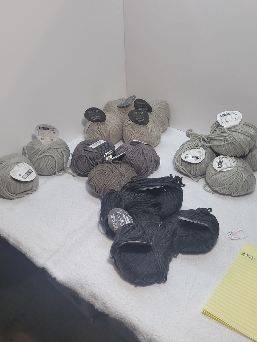 Filatura Di Crosa Yarn Wool Superwash 17 Balls 6 Different Colors